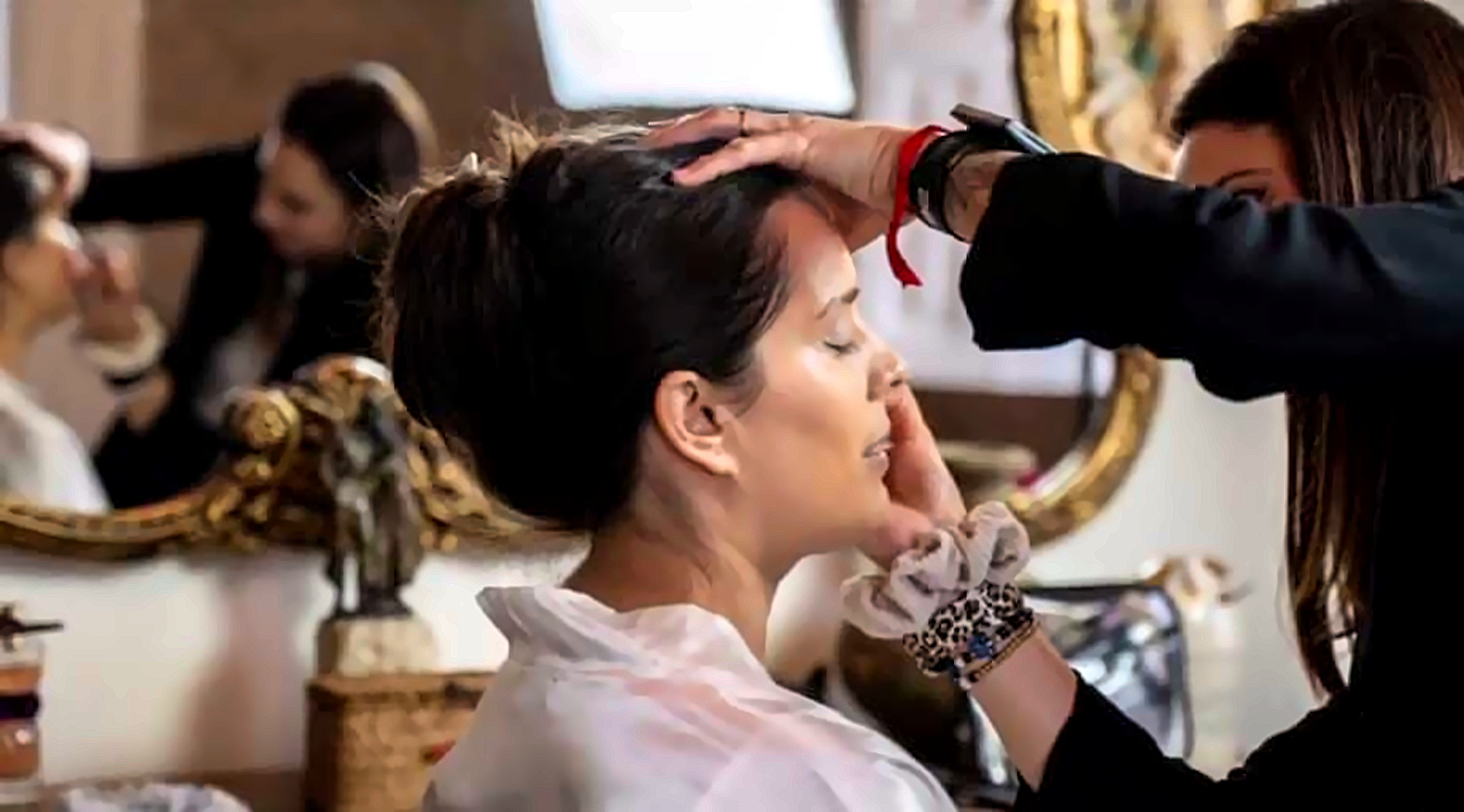 Preparación de novia